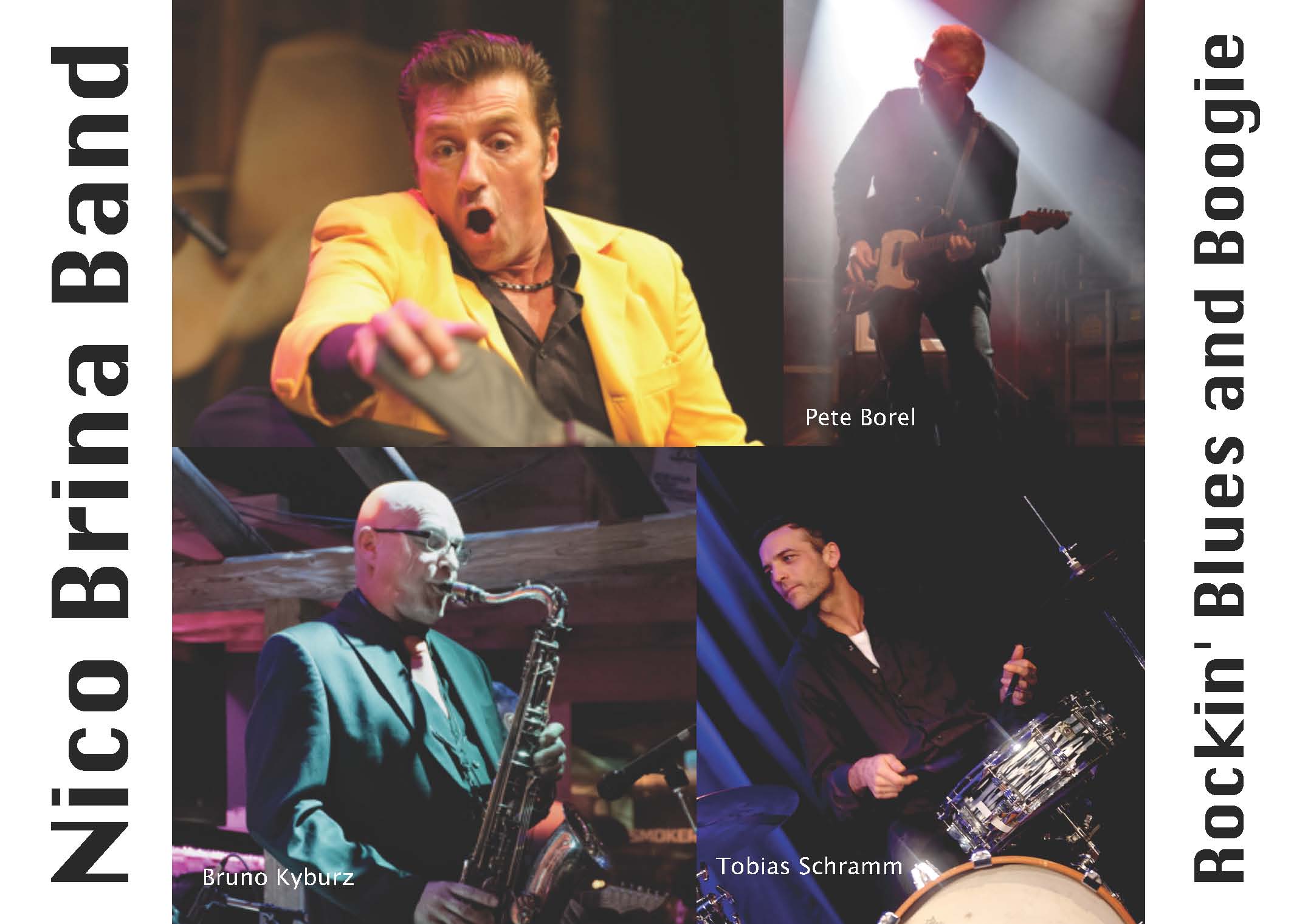 Nico Brina Band tobi bruno pete